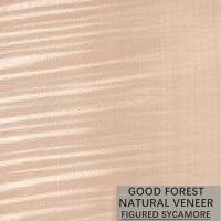 china Natural Sycamore Figured Wood Veneer 0.3mm - 0.5mm For Interior Doors