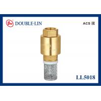 Quality No Leakage 2 Inch Female Brass Spring Check Valves for sale