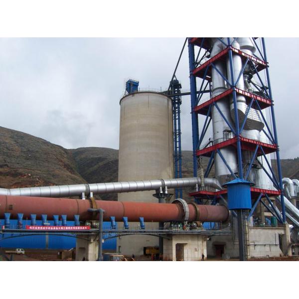 Quality Dry Type Cement Production Line , Cement Factory Machine 50 T/D - 1500 T/D for sale