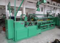 China Industry Chain Link Fence Machine / Automatic Diamond Mesh Machine For Airport / Port factory