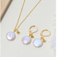 China High Quality White Freshwater Pearl Necklace Jewelry Natural Pearl necklace jewelry set Pearl Chain Necklace For Women factory