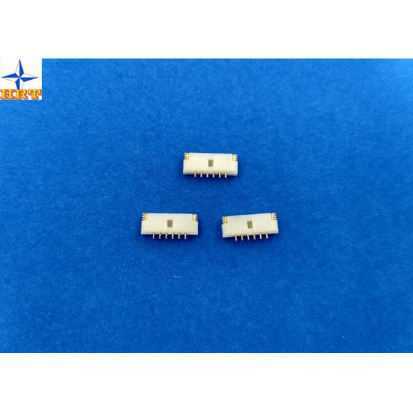 Quality 1A AC / DC 90 Degree Wafer Connector With Brass / Gold Flash Pins SMT male connector for sale