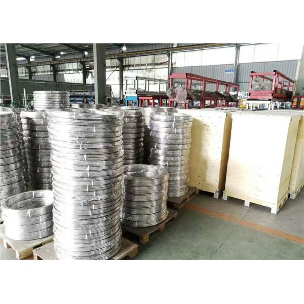 Quality SUS304 304L 316L Seamless Stainless Steel Coil Pipe  Coiled Heat Exchanger Tube for sale