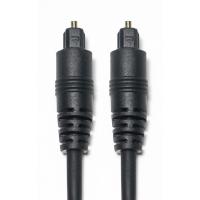 China Brand New Hifi Sound Toslink Optical Audio Digital Cable S/PDIF Plated Gold Connector Black PVC 1.5M 2.4M 3M factory