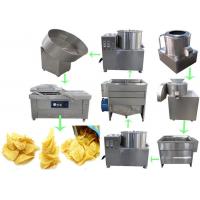 China Snack Food Factory Semi Automatic Potato Chips Production Line for sale