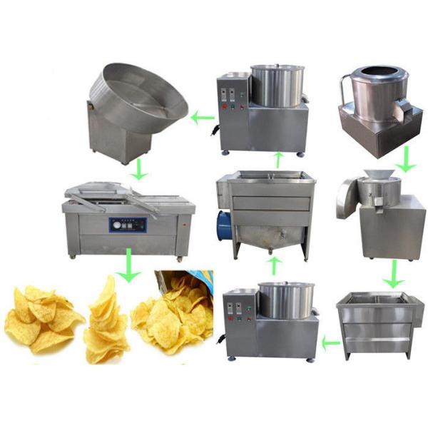 Quality Snack Food Factory Semi Automatic Potato Chips Production Line for sale