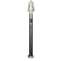 China 18m pneumatic telescopic mast 15 kg payloads NR-3300-18000-15L for mobile telecommunication antenna factory