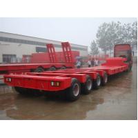 China                  Low Bed Semi Trailer, Semi Trailer, 2/3/4 Axles 40-60t Low Bed Trailer 3 Lines 6 Axles 120 Tons 150 Tons Low Loader Low Bed Semi Trailer with Deck Height 650mm              for sale