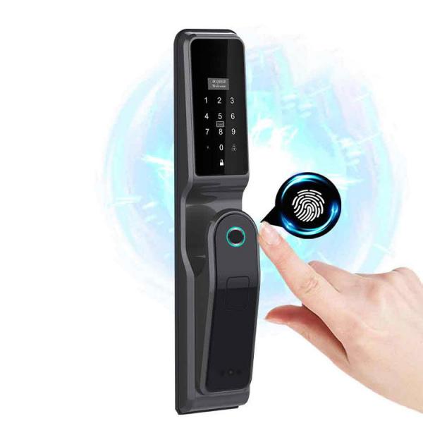 Quality Acrylic Wireless Door Lock Face Automatic Id Door Lock For Home Hotel for sale
