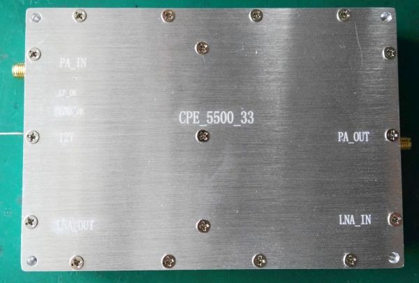 Quality C Band 5G NR Broadband Power Amplifier 33dBm TD-LTE COFDM Signal for sale
