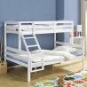 China Popular Dormitory Steel Bunk Beds Durability Electrostatic Powder Coating factory