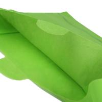 China Durable Plain Eco Non Woven U Cut Bags Tear Resistant For Supermarket factory