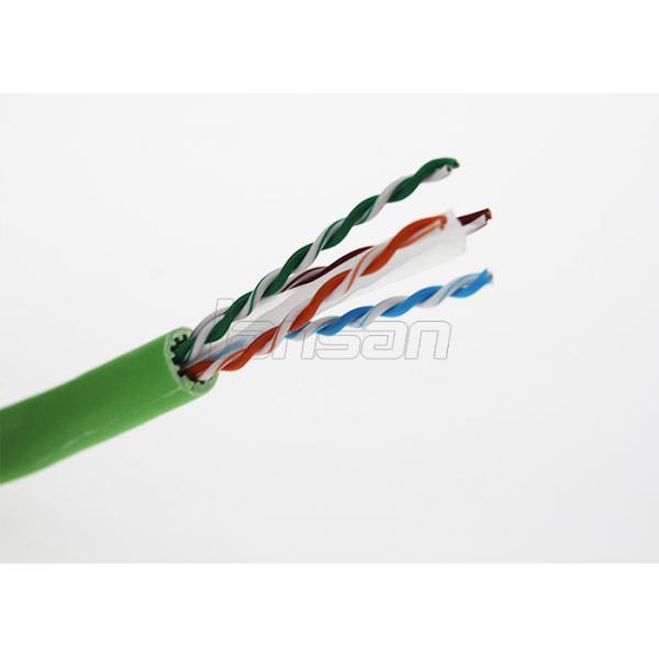 Quality Networking High Speed Cat6A Lan Cable 500Mzh Frequency Solid 99.99% Bare Copper for sale