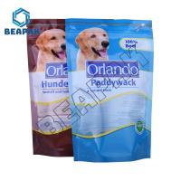China Puncturing Recycled Pet Food Bags Dustproof Stand Up Packaging Pouch for sale