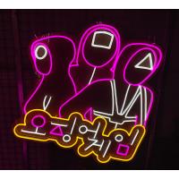 China Korea Japan custom neon sign word letter picture handmade neon sign factory