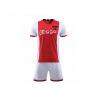 China New fashion breathable dri fit sublimation custom design soccer jersey football uniform set factory