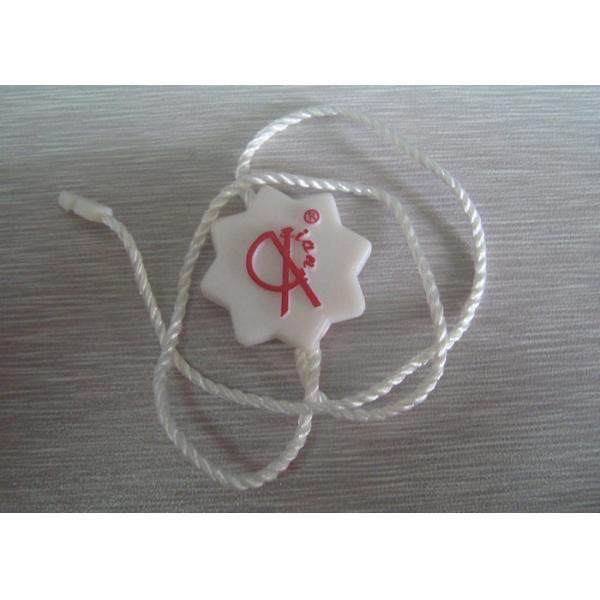 Quality Suspended Particle Hang Tag String , Security Tag Pin For Towel Beanies Caps for sale