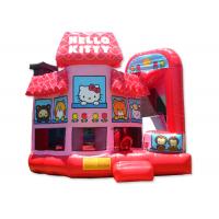China Multi - Function Commercial Hello Kitty Inflatable Bounce House Combo Rentals factory