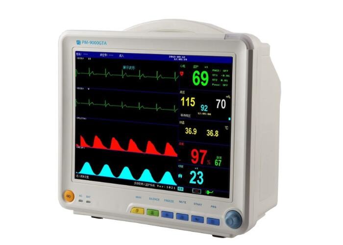 China Ambulance Patient Monitor Multi - Parameter Patient Monitor ETCO2 Monitor cart / factory