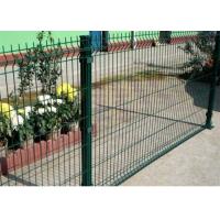 Quality 3D Welded 40mm Square Post Security Steel Fence 1.8m High for sale