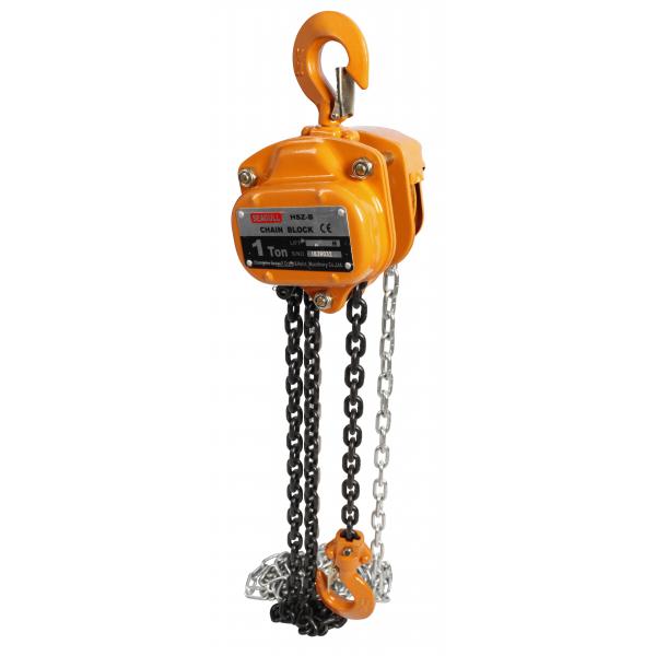 Quality CE Approved Hand Lifting Chain Block , Alloy steel Manual 1 Ton Chain Hoist for sale