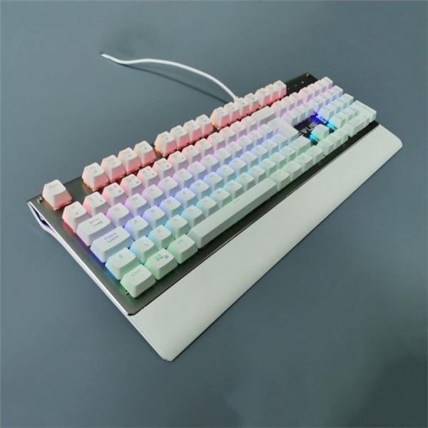 Quality Ultra Slim LED Backlit Rainbow Wired Computer Keyboard And Mouse Spill Resistant for sale