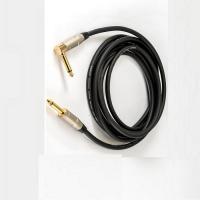 Quality 22 Awg Bass Guitar Cable 1/4 Inch Straight To 1/4 Inch Angled Bass Amp Cord For Amp for sale