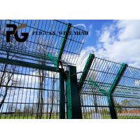 Quality Decorative Airport Security Metal Fencing With Razor Barbed Wire for sale