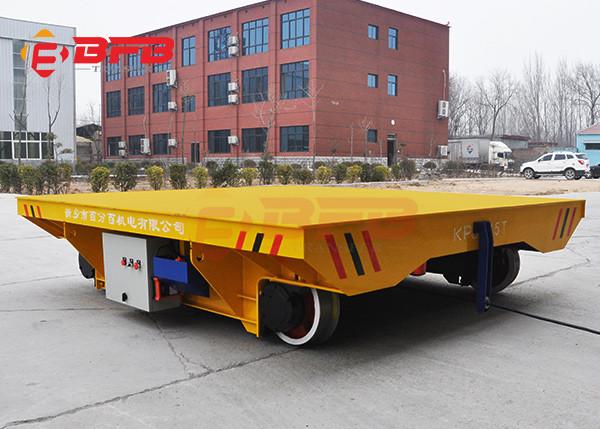 Quality Self - Propelled Interbay Motorized Transfer Trolley Rail - Based 30 Ton Capacity for sale