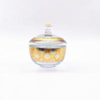 China Small Antique Glass Candy Bowls Handcrafted With 0.25L Capacity factory