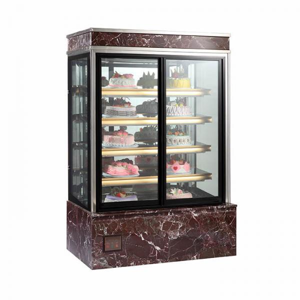 Quality Fan Cooling 1090W 5 Tier Bakery Display Refrigerator for sale