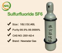 China 20 kg of 99.995% pure SF6 gas is filled in a 15 liter cylinder factory