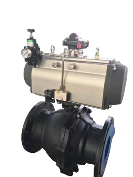 China Pneumatic ball valve Pneumatic Actuator Control Valves for sale
