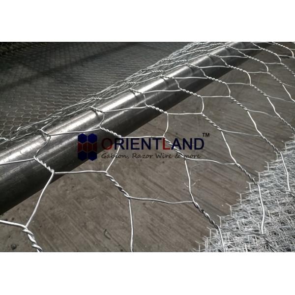 Quality Rockfall Mesh Netting Gabion Wall Baskets Dam Embankment Protection Woven Wire Mesh for sale