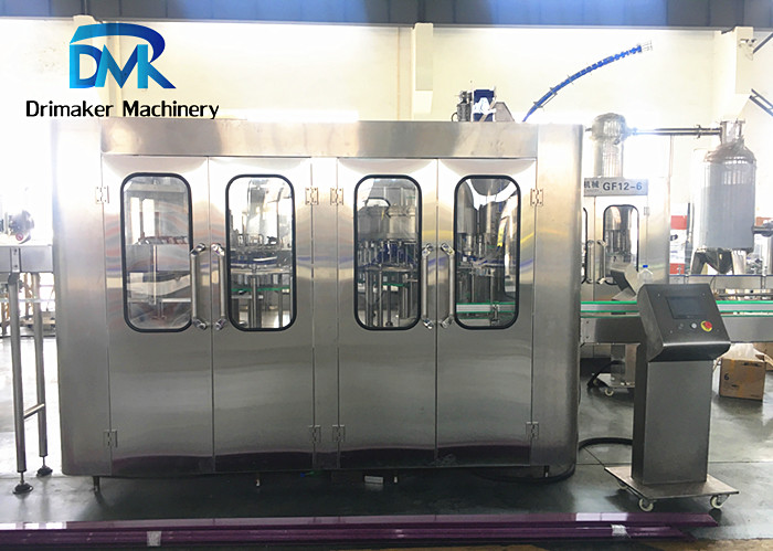 China 8000 BPH Plastic Soda Bottling Machine With PLC Control Electric Driven factory