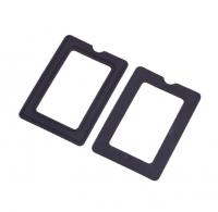 China Heat Resistant Compression Molding 90 Shore A Rubber Square Gasket factory