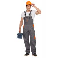 Quality Durable Multi Size Mens Bib And Brace Workwear With Comfortable Elastic Waist for sale