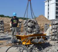 China Precast Square Pile Concrete Cutting Machine , CE Hydraulic Breaker Equipment factory