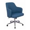 China Classic Adjustable Office Desk Chair Twill Fabric Navy Eco - Friendly OEM Available factory