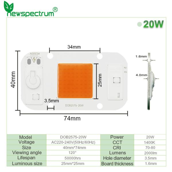 Quality 4000K LED COB Chip for sale