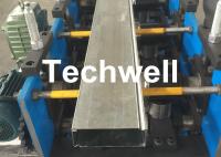 Buy cheap Shelf Rack Upright Roll Forming Machine Panasonic PLC control 380V 3PH 50HZ from wholesalers