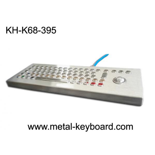 Quality Desktop Industrial Computer Keyboard Stainless Steel Water Proof With Laser for sale