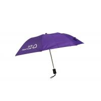 China Foldable Anti UV Umbrella , Triple Fold Umbrella Super Light Manual Close Open factory