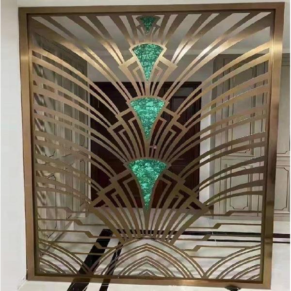 Quality Decor Laser Cut Privacy Screens Decorative Metal Wall Dividers for sale