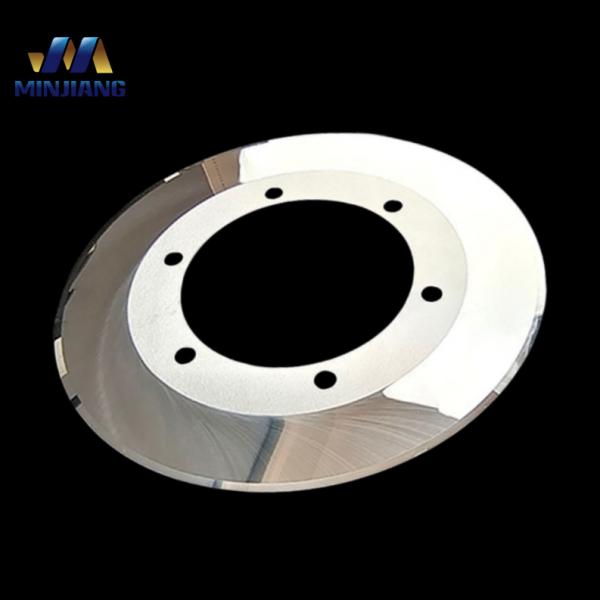 Quality Lithium Electrode Battery Industry Tungsten Carbide Rotary Slitter Blades for sale