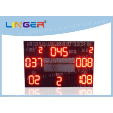 Quality Different Color LED Cricket Scoreboard For Outside Hanging / Mounting Installati for sale