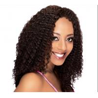 Quality Water Wave / Kinky Curl full lace wigs virgin hair 100% Brazilian Wig for sale
