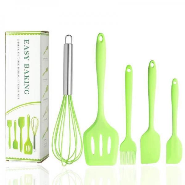 Quality Portable Durable Silicone Kitchen Ware , Multicolor Silicone Cooking Utensils for sale