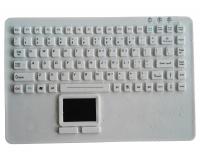 China OEM IP68 medical silicone rubber keyboard for laptop PC keyboard in Europe factory