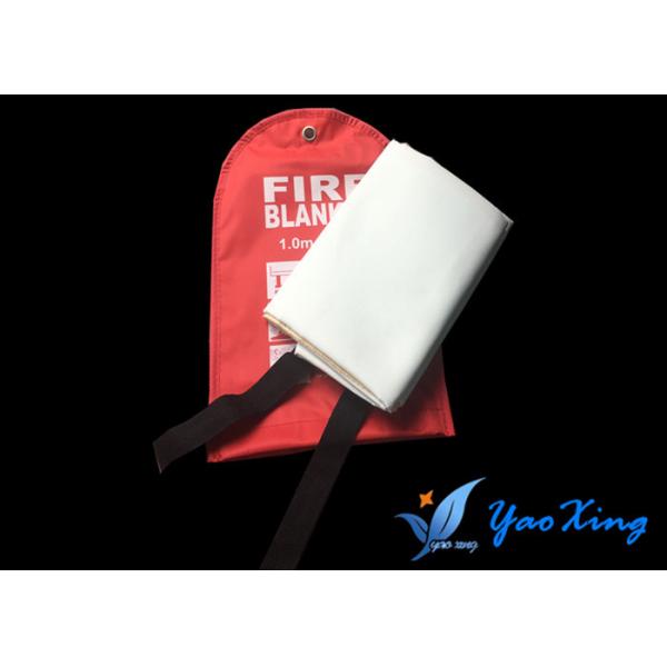 Quality Aging Resistance Household Kitchen Fire Blanket With Silicone Coating for sale